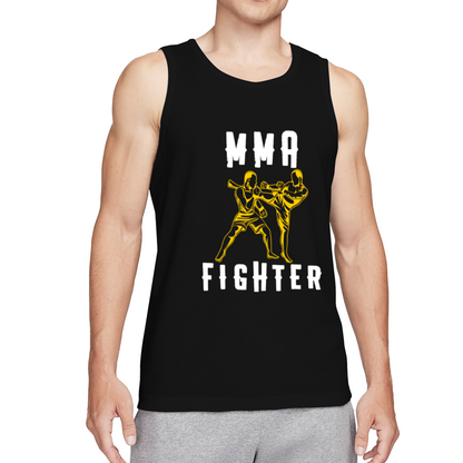 MMA Fighter Combat Sports Graphic Tank Top