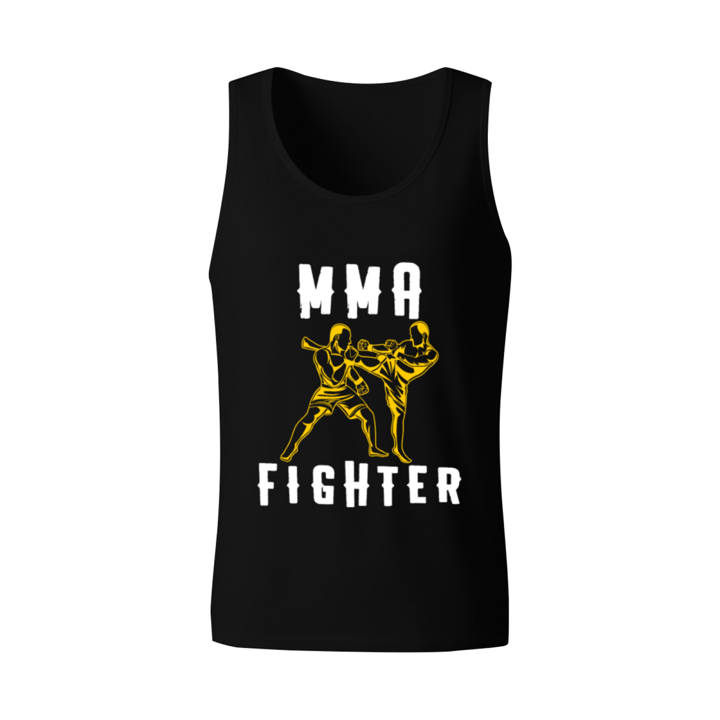 MMA Fighter Combat Sports Graphic Tank Top