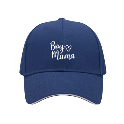 Boy Mama Sweet Heart Red Sandwich Baseball Cap ¨C Proud Boy Mom Daily Hat