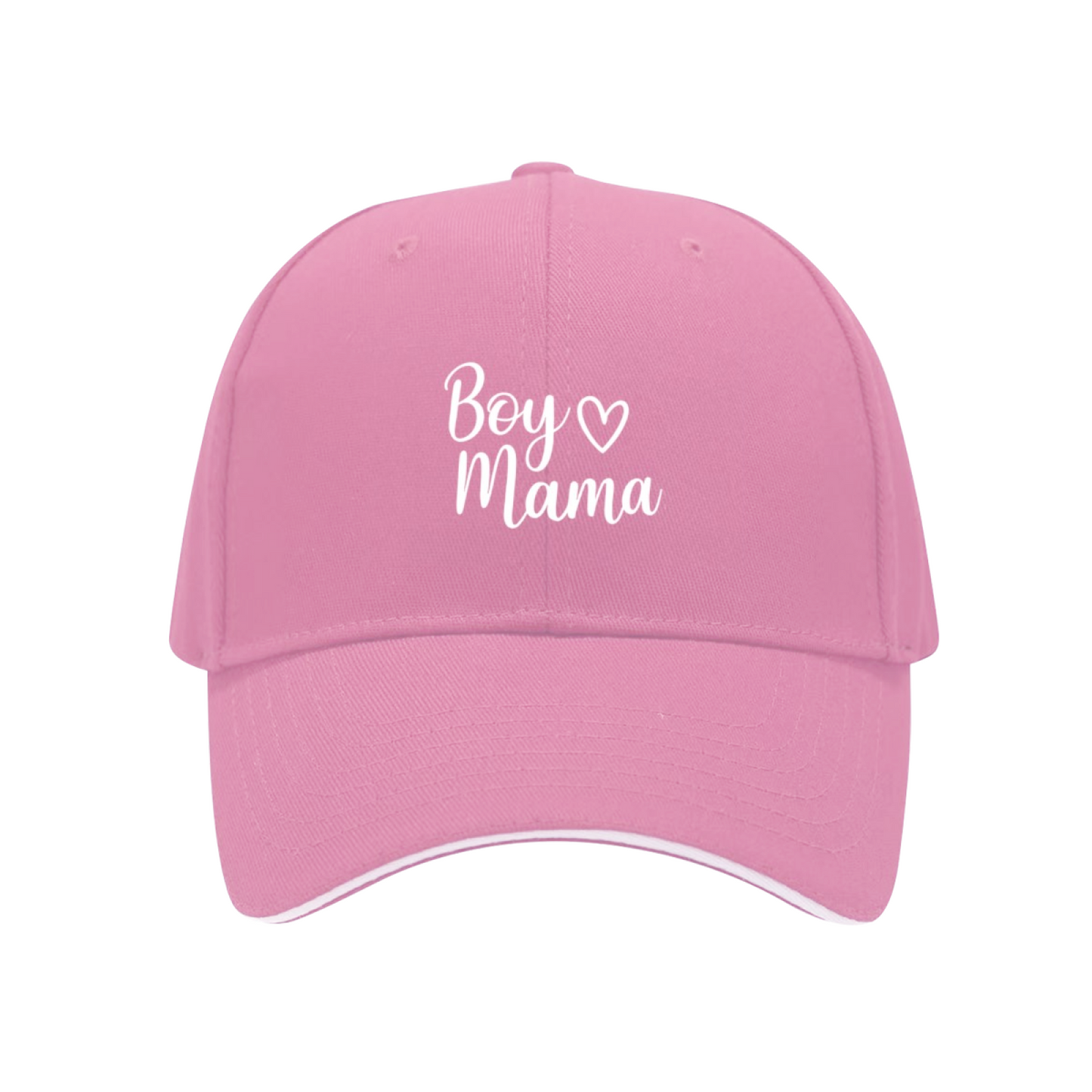 Boy Mama Sweet Heart Red Sandwich Baseball Cap ¨C Proud Boy Mom Daily Hat