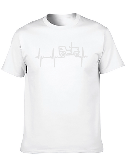 Jeep Heartbeat T-Shirt - Offroad Adventure