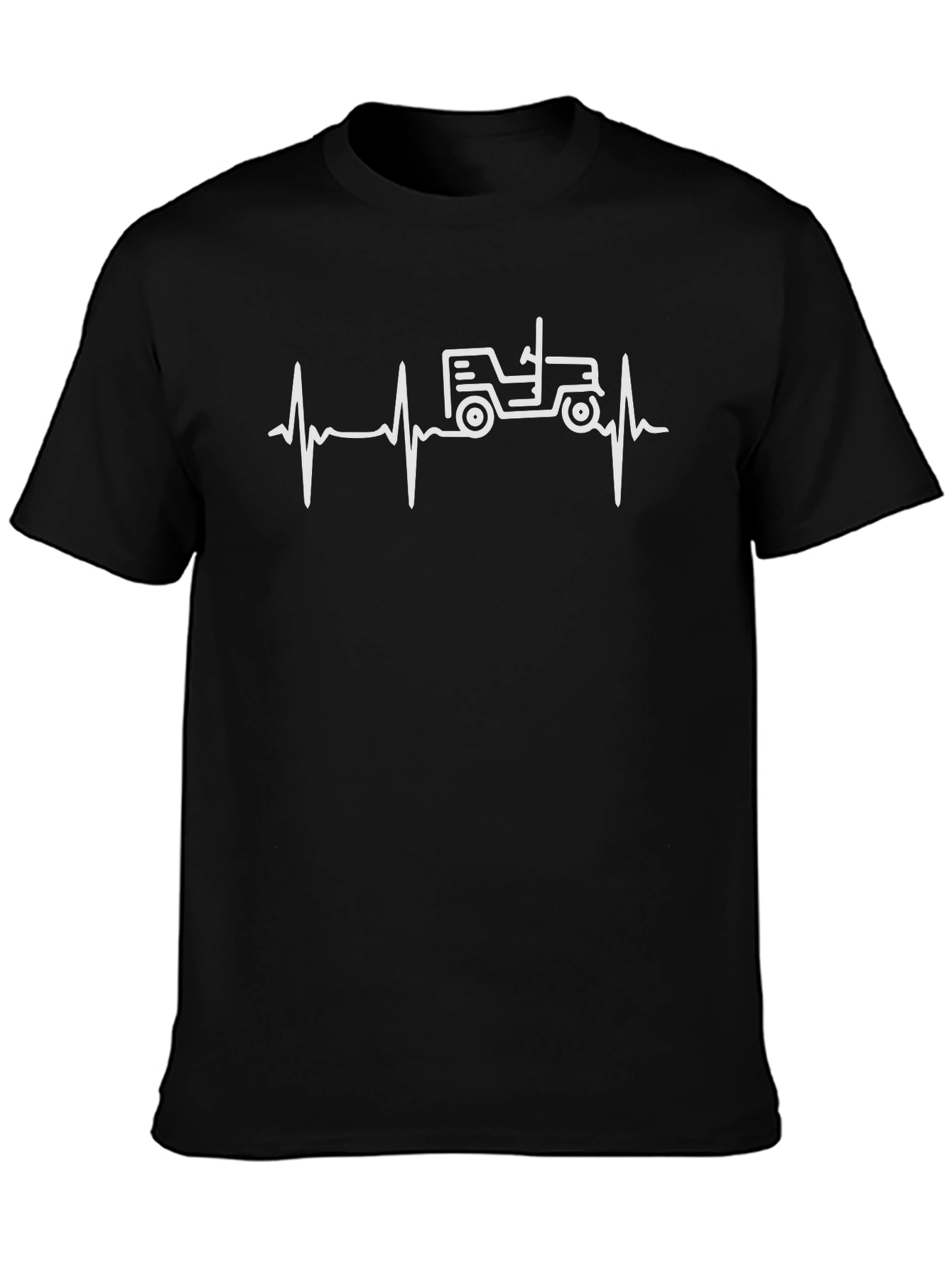 Jeep Heartbeat T-Shirt - Offroad Adventure