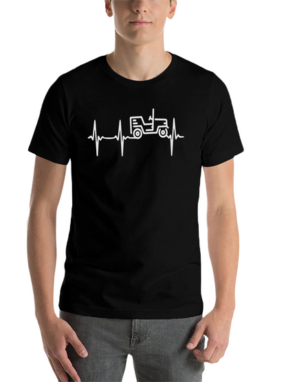 Jeep Heartbeat T-Shirt - Offroad Adventure