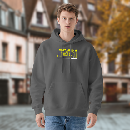 Trust Me I¡¯m A Jedi Star Wars Fan Cozy Grey Hoodie, Movie Lovers Outfit