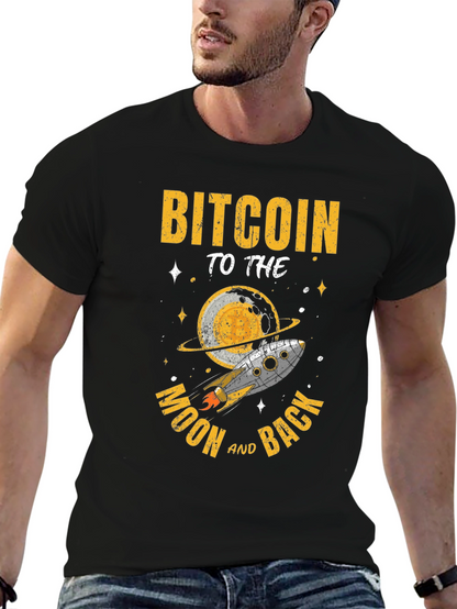 Bitcoin to the Moon T-Shirt
