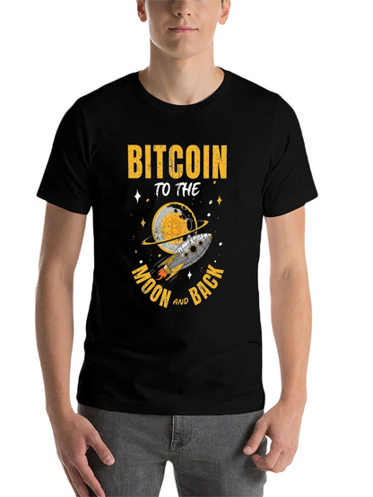 Bitcoin to the Moon T-Shirt