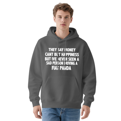 Sad Person Never Drive Fiat Panda Funny Car Red Hoodie, Cozy Auto Lover Top