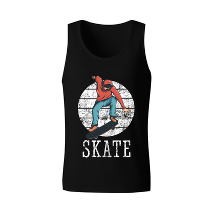 Vintage Distressed Skateboard Skater Streetwear Sleeveless Tank