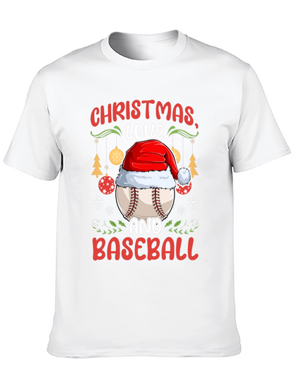Christmas Baseball T-Shirt