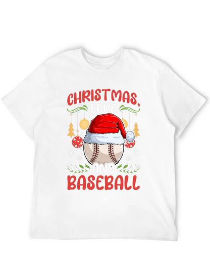 Christmas Baseball T-Shirt
