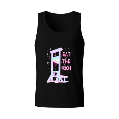 Eat The Rich Pastel Guillotine Edgy Mens Vest