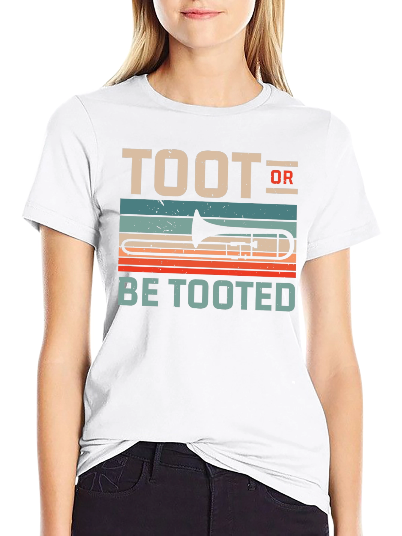 Toot Or Be Tooted Retro T-Shirt