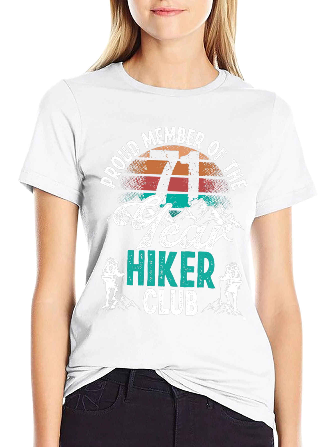 71 Year Hiker Club T-Shirt