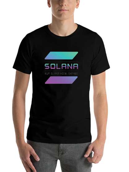 Solana Crypto T-Shirt - Buy Sleep HODL Repeat