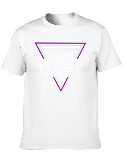 Goa Retro Triangle T-Shirt - Cool Graphic Tee