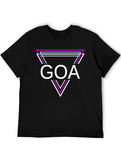 Goa Retro Triangle T-Shirt - Cool Graphic Tee
