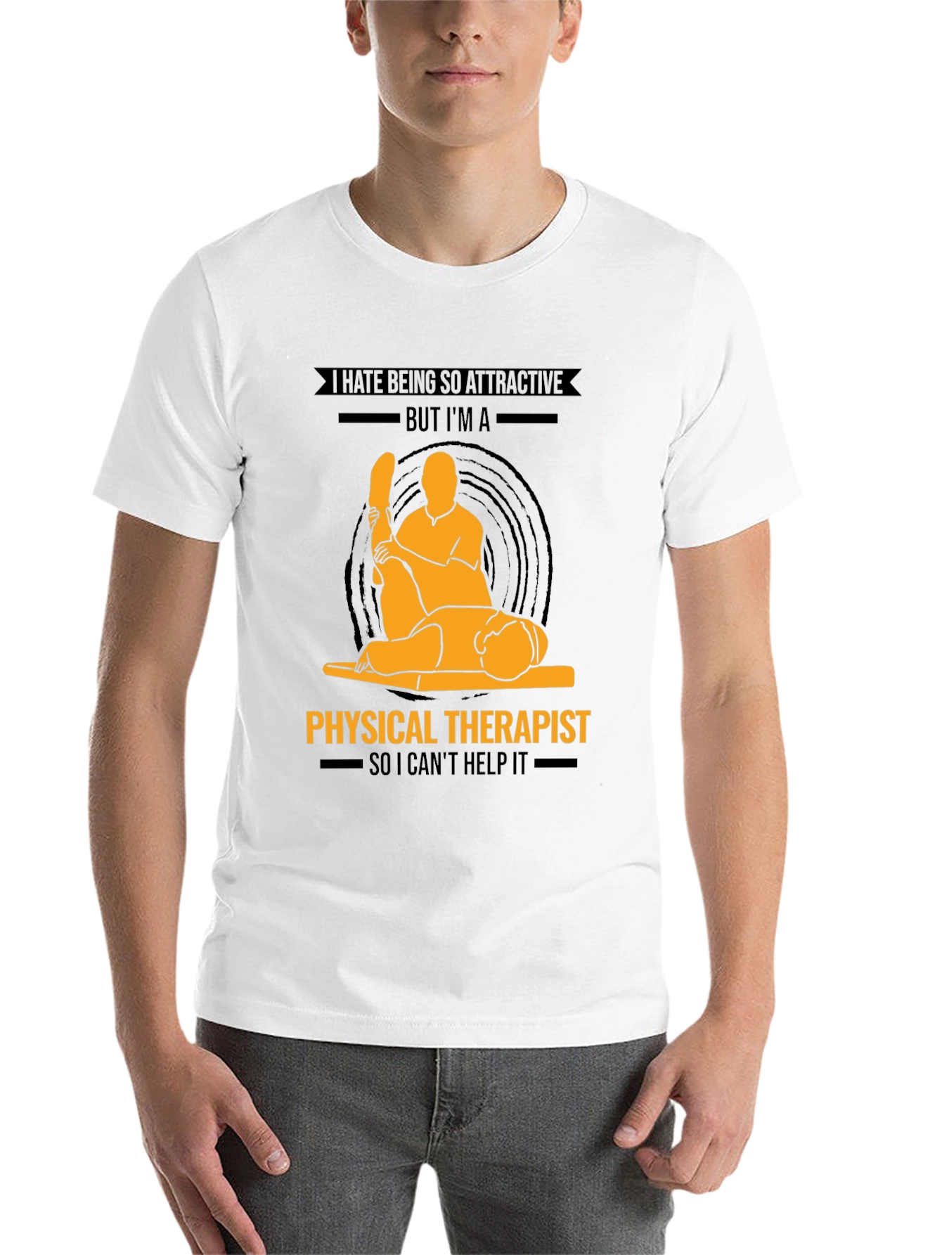 Physical Therapist Graphic T-Shirt - Funny Profession Tee