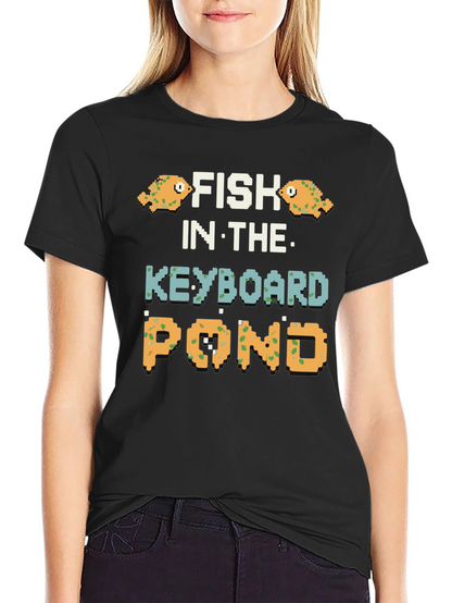 Fish in the Keyboard Pond Graphic Tee