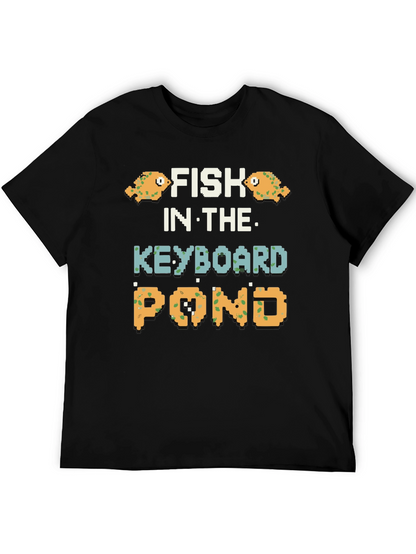 Fish in the Keyboard Pond Graphic Tee