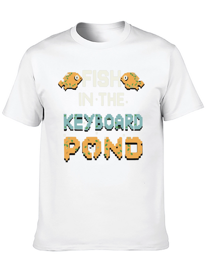 Fish in the Keyboard Pond Graphic Tee