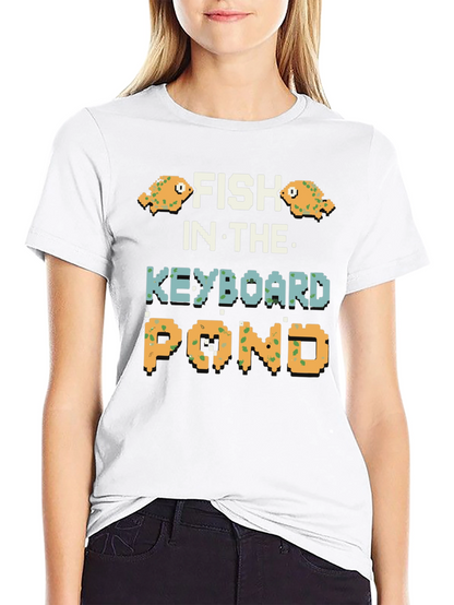 Fish in the Keyboard Pond Graphic Tee