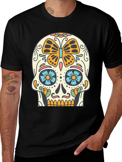 Sugar Skull T-Shirt - Day of the Dead Tee
