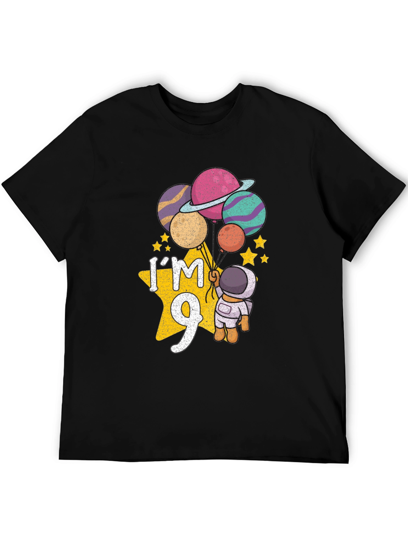 Im 9 Astronaut Birthday T-Shirt