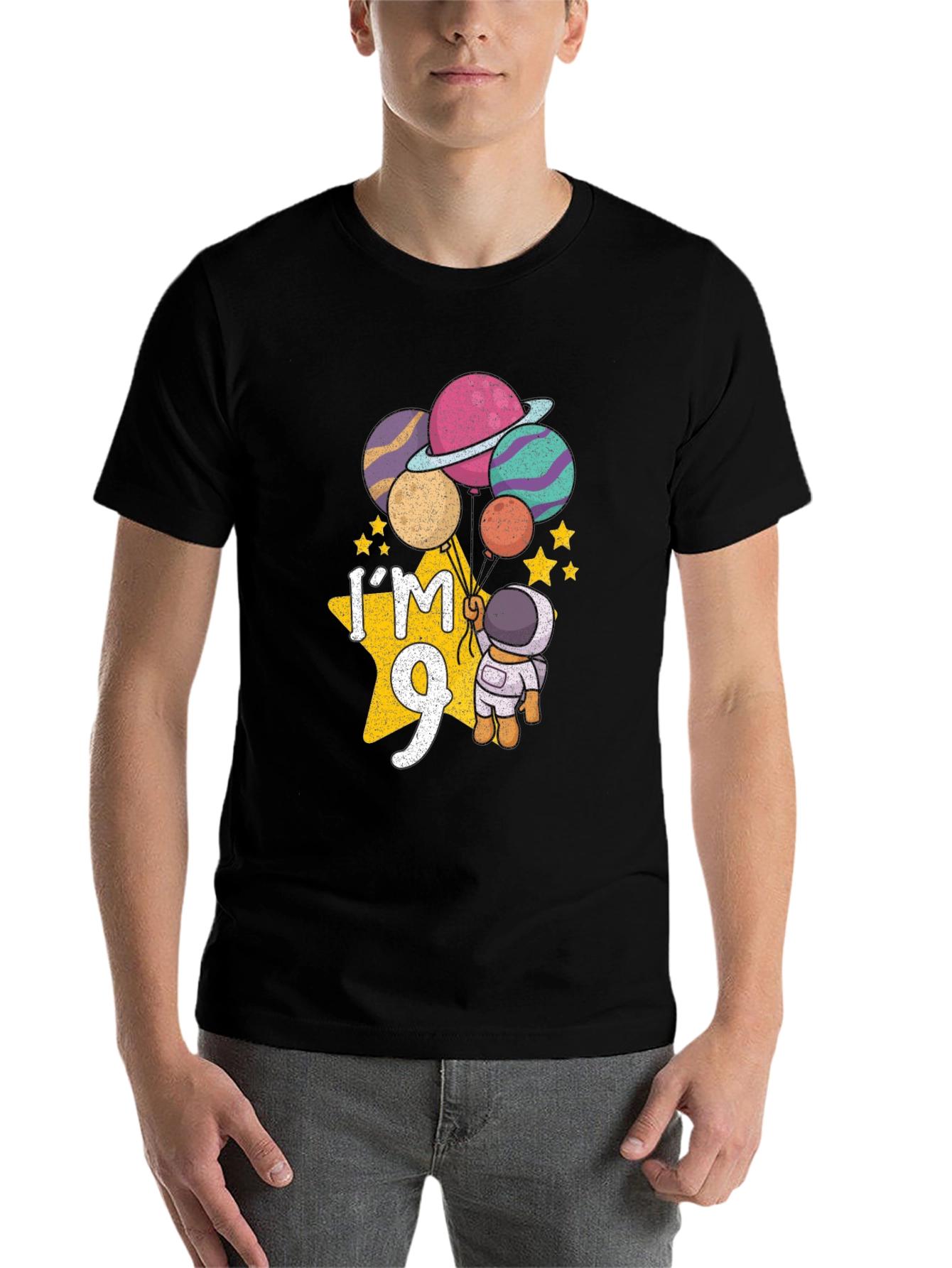 Im 9 Astronaut Birthday T-Shirt