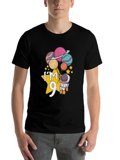 Im 9 Astronaut Birthday T-Shirt