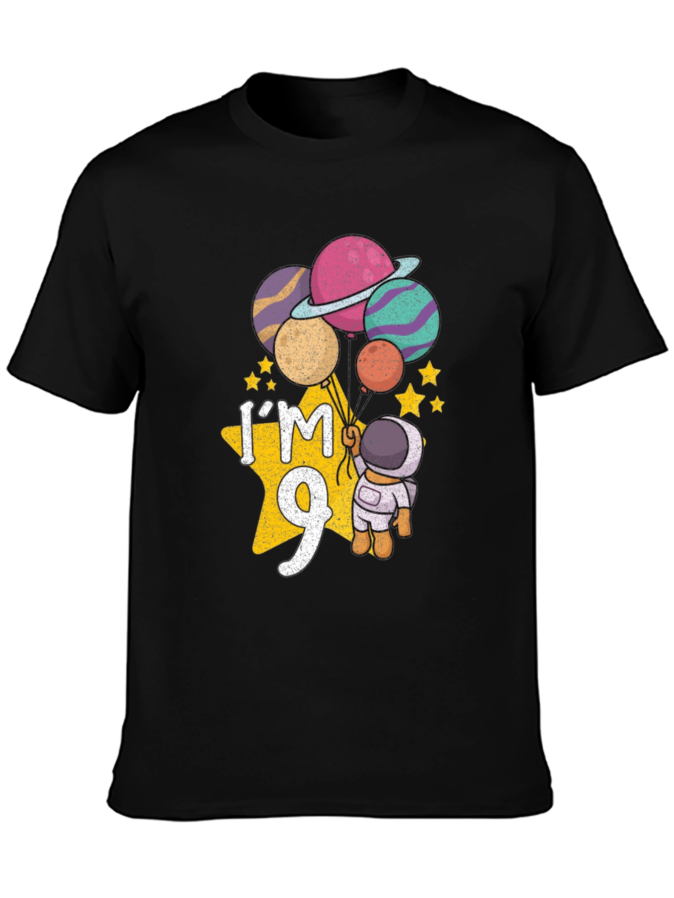Im 9 Astronaut Birthday T-Shirt
