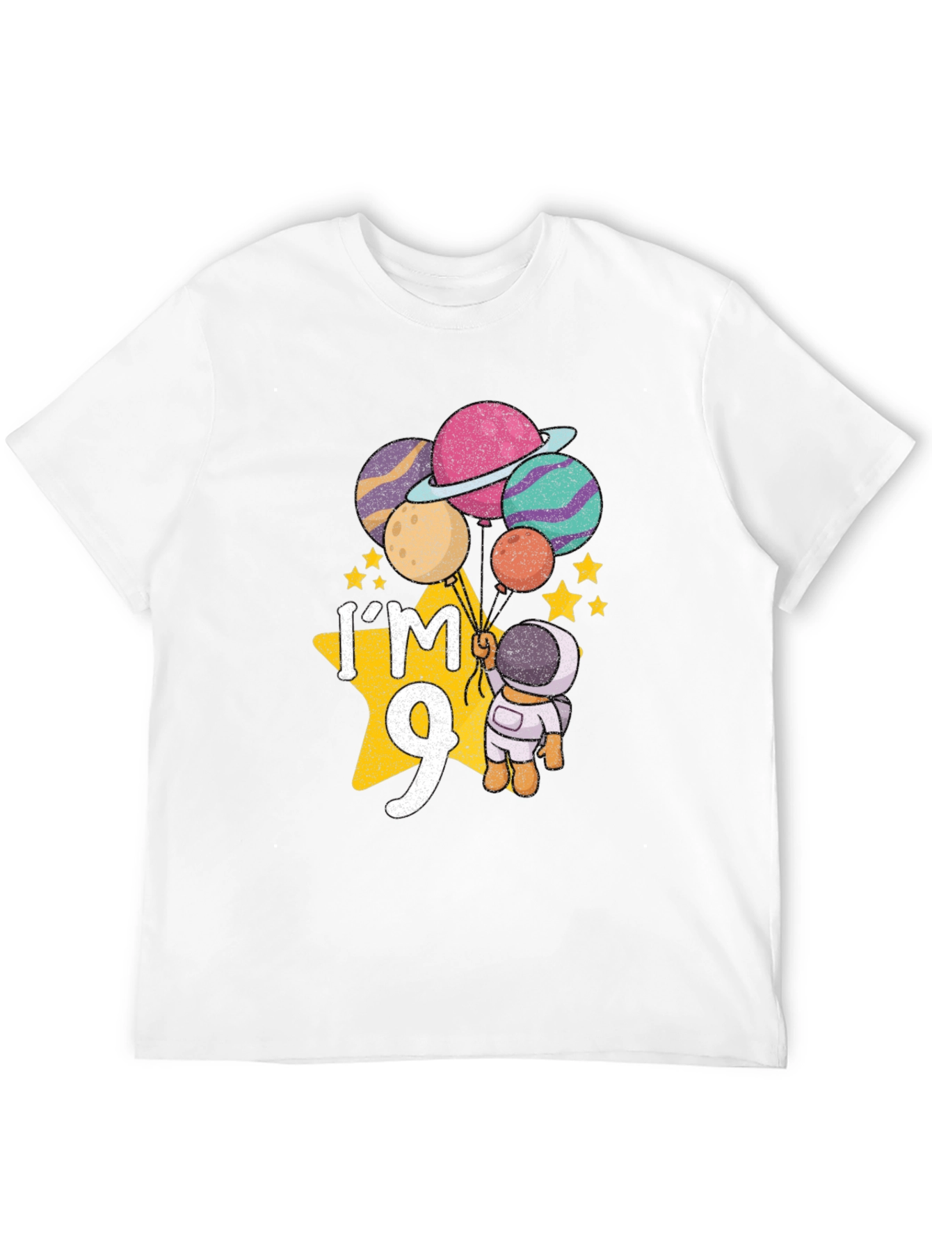 Im 9 Astronaut Birthday T-Shirt