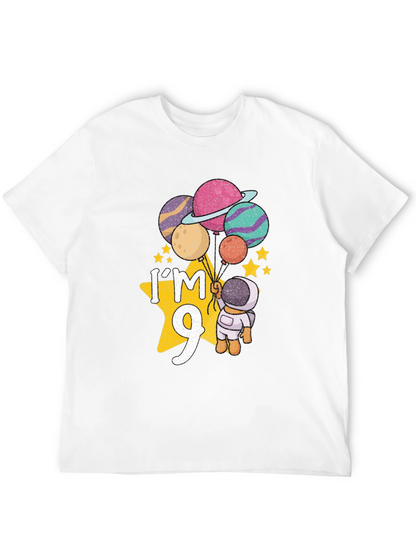 Im 9 Astronaut Birthday T-Shirt