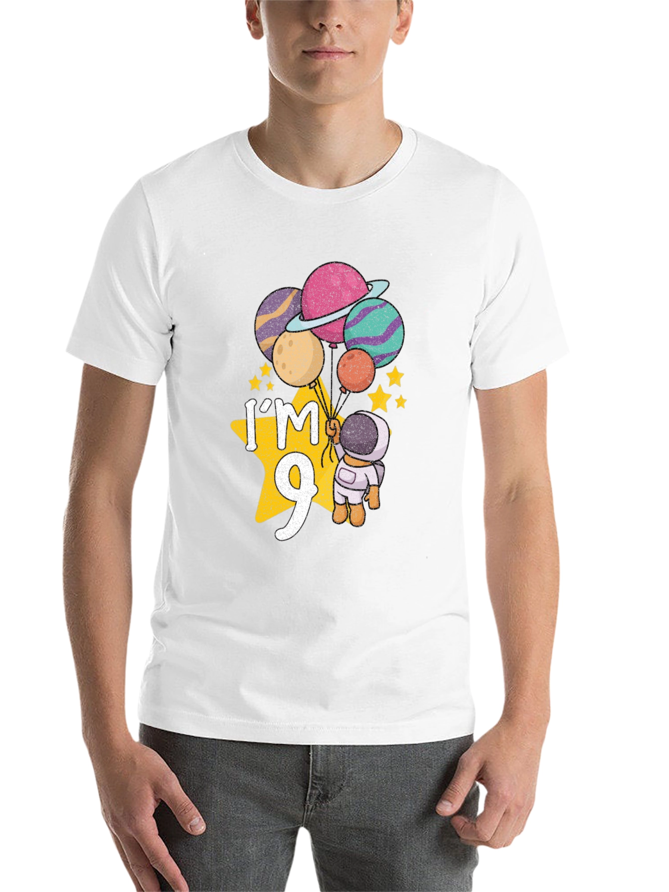 Im 9 Astronaut Birthday T-Shirt