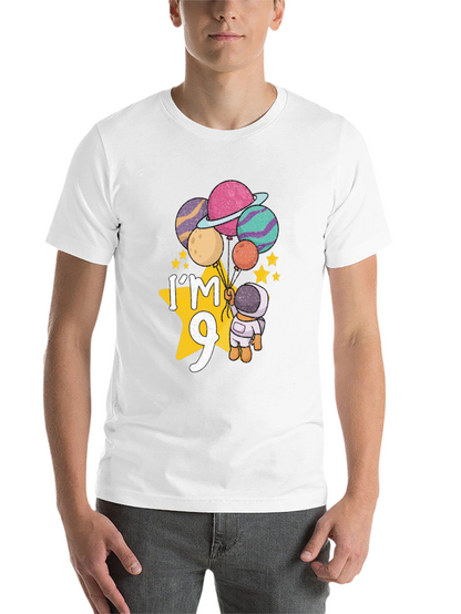 Im 9 Astronaut Birthday T-Shirt