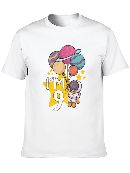 Im 9 Astronaut Birthday T-Shirt