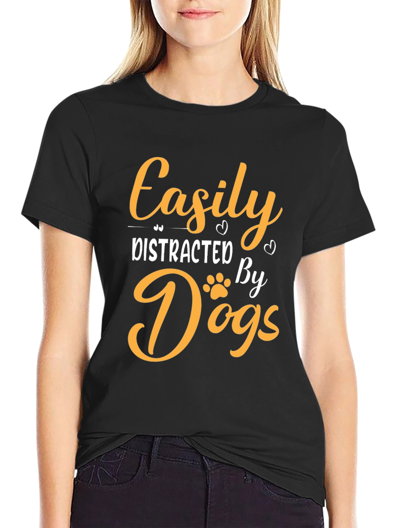 Easily Distracted By Dogs T-Shirt