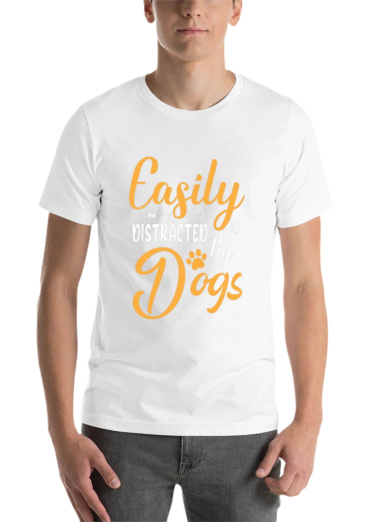 Easily Distracted By Dogs T-Shirt