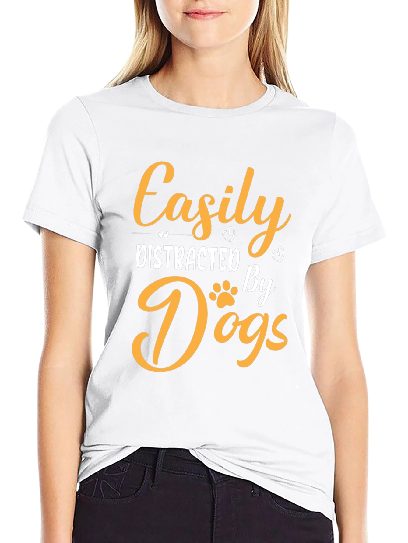 Easily Distracted By Dogs T-Shirt