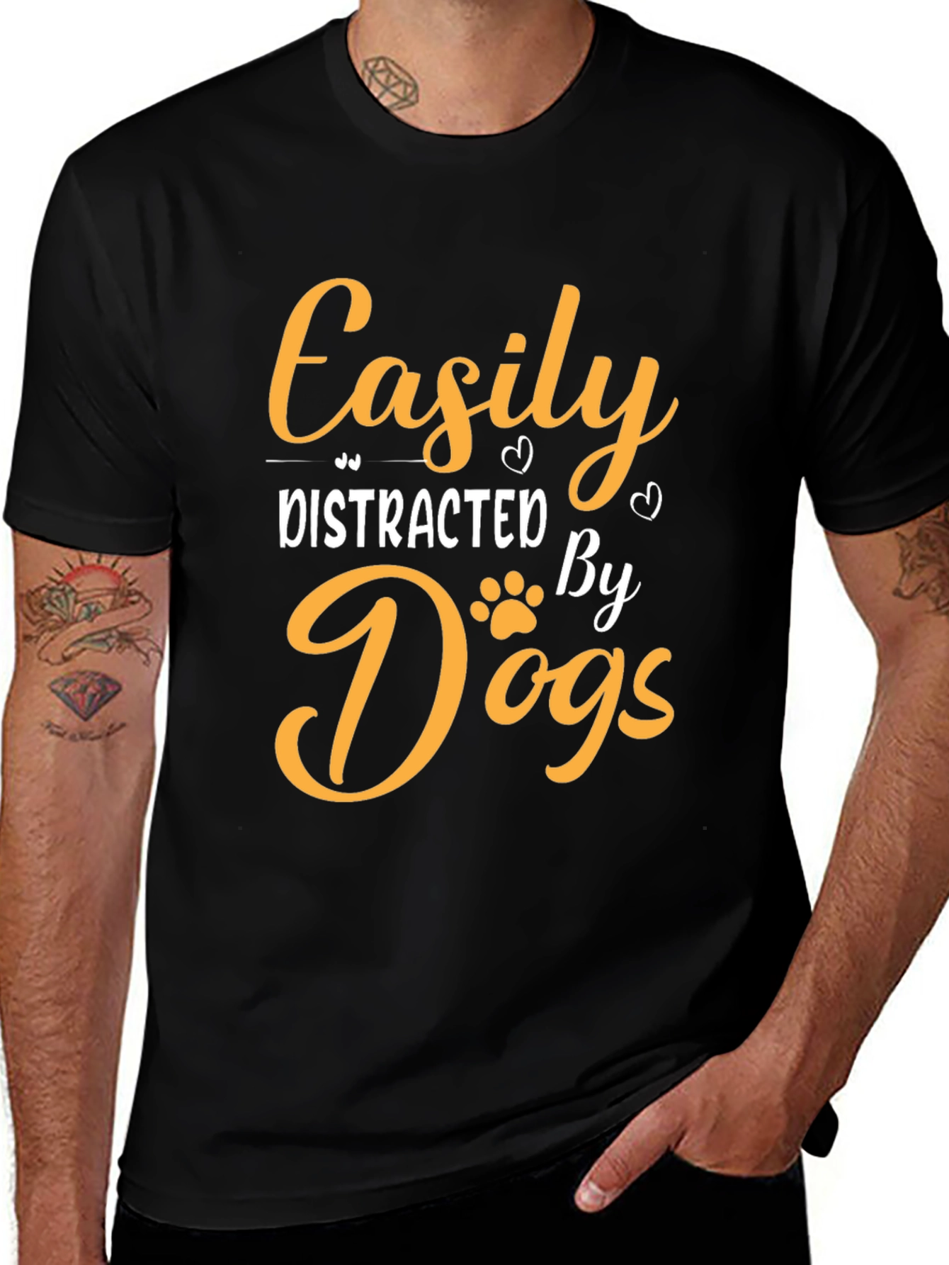 Easily Distracted By Dogs T-Shirt