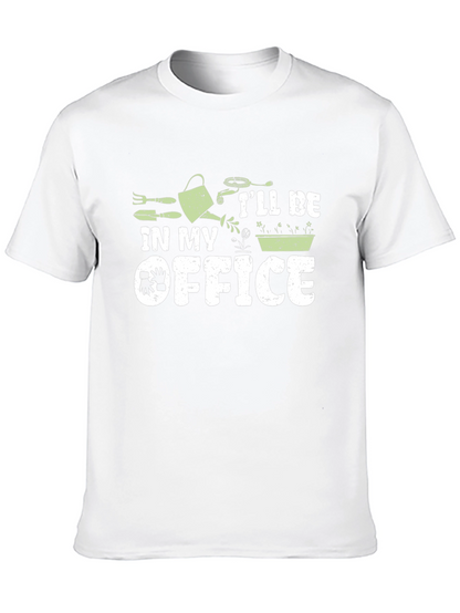 Gardeners Office T-Shirt: Garden Tool Graphic Tee