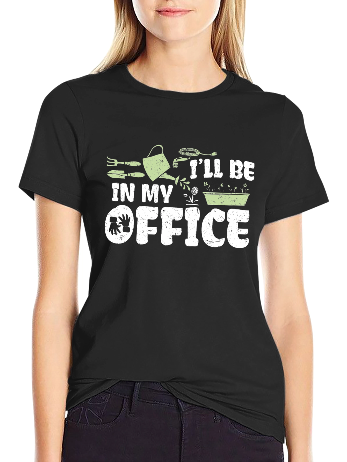 Gardeners Office T-Shirt: Garden Tool Graphic Tee