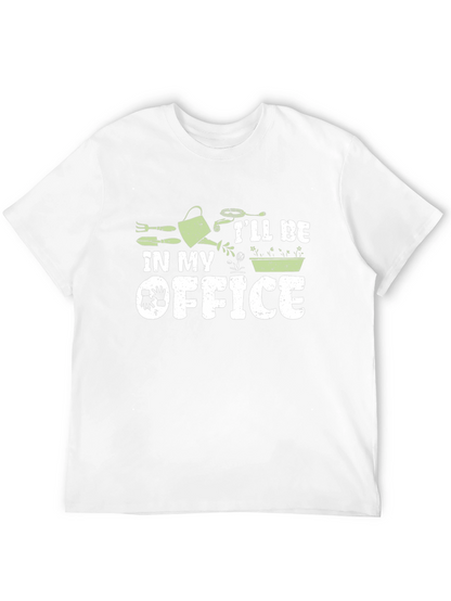 Gardeners Office T-Shirt: Garden Tool Graphic Tee
