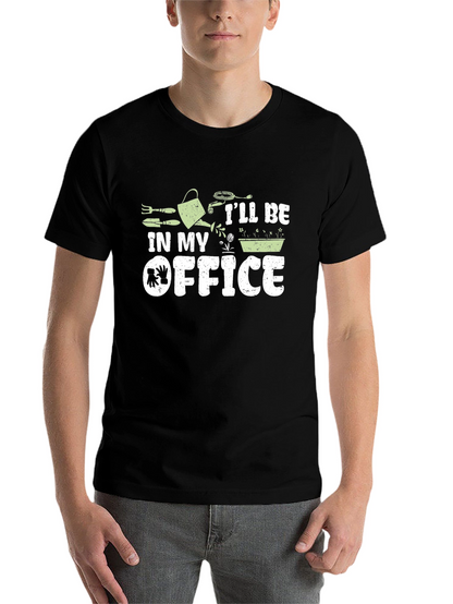 Gardeners Office T-Shirt: Garden Tool Graphic Tee