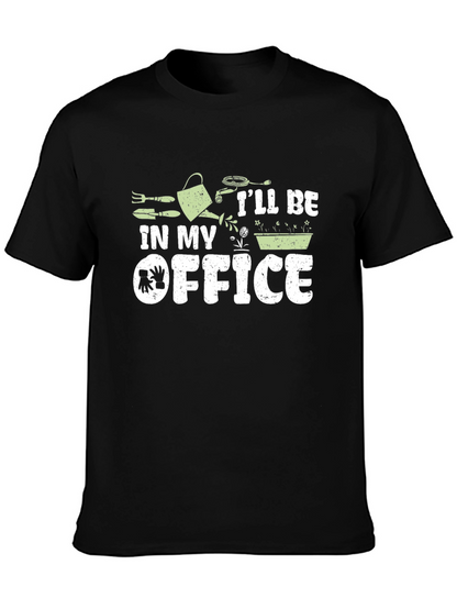 Gardeners Office T-Shirt: Garden Tool Graphic Tee