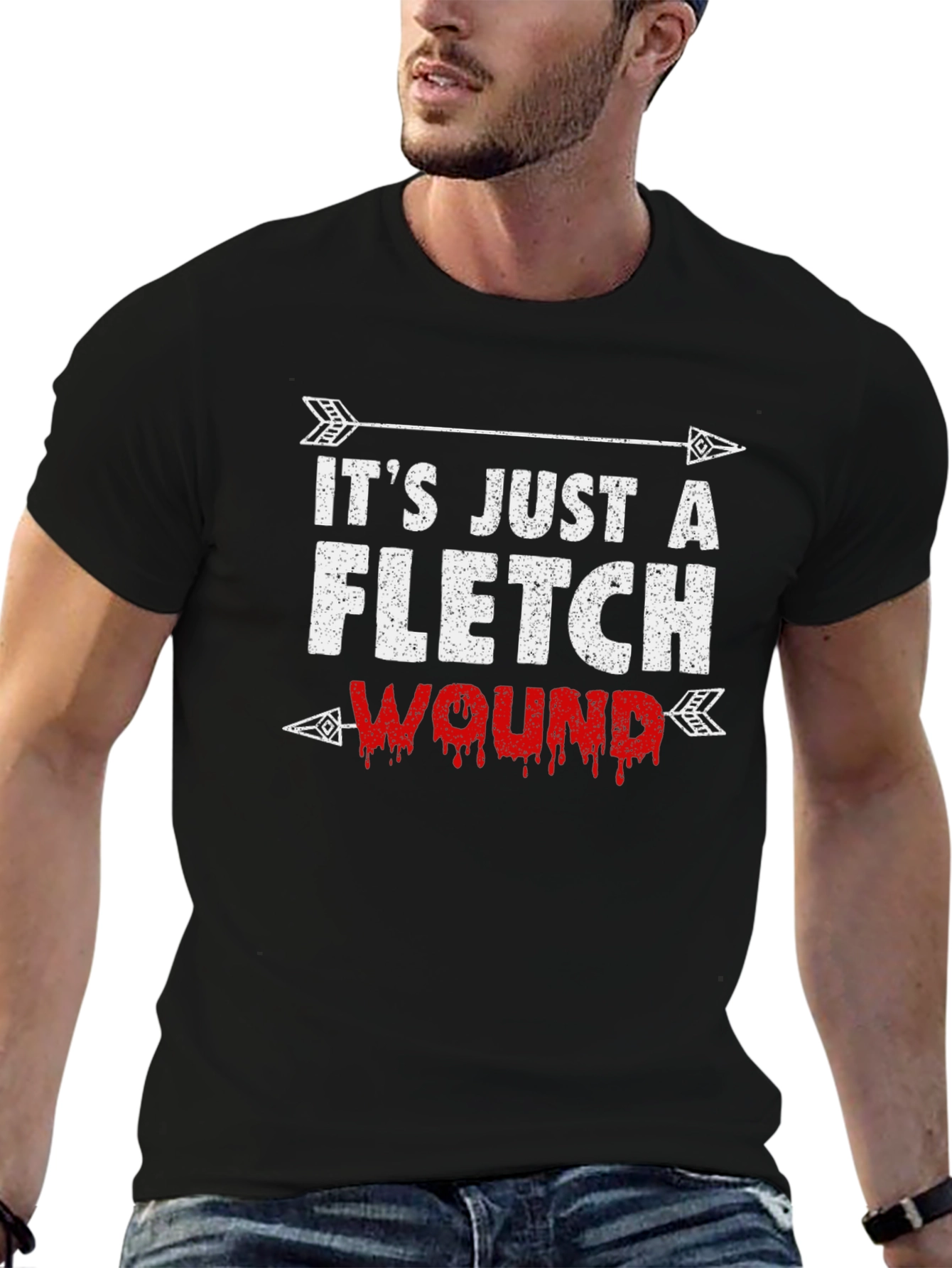 Its Just A Fletch Wound T-Shirt