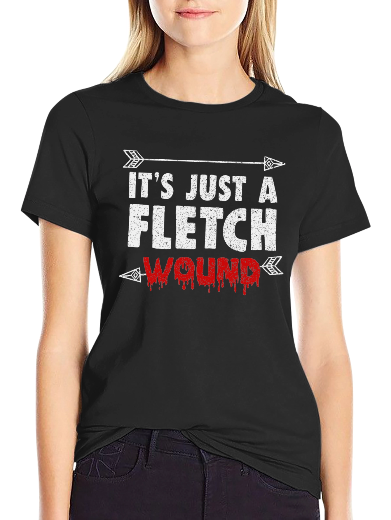 Its Just A Fletch Wound T-Shirt