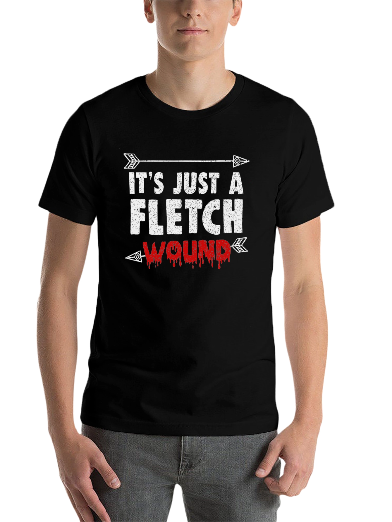Its Just A Fletch Wound T-Shirt