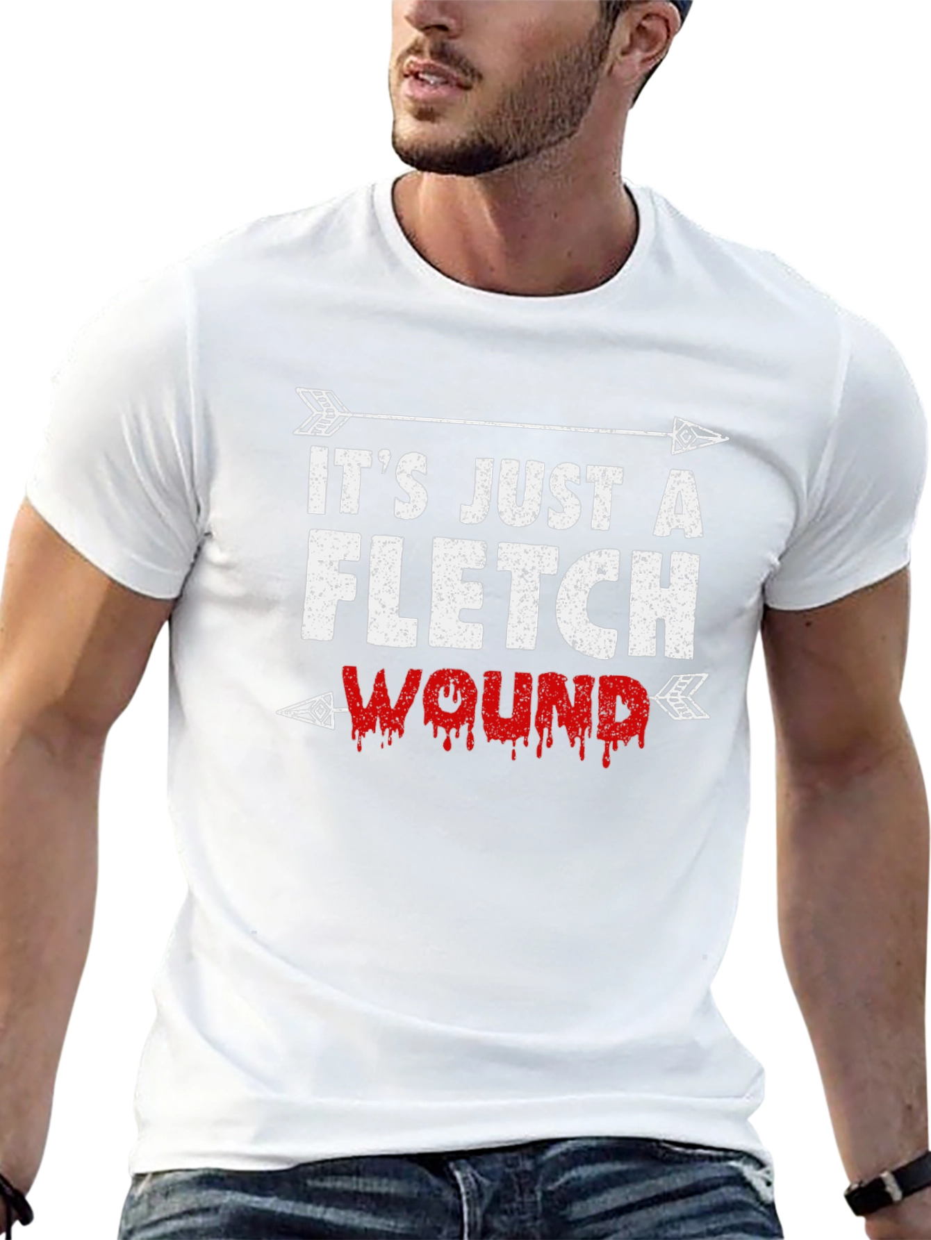 Its Just A Fletch Wound T-Shirt