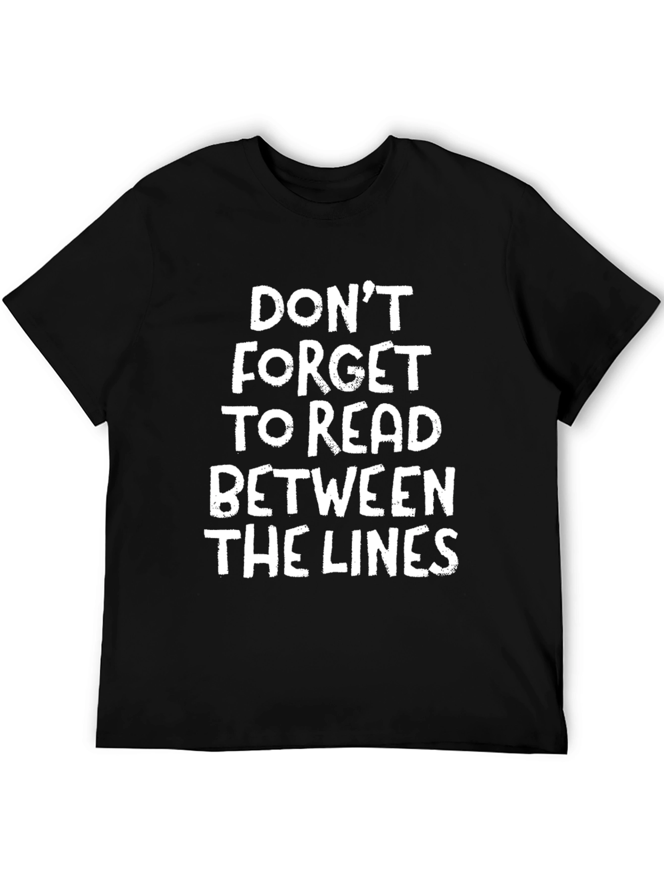 Read Between the Lines Graphic T-Shirt