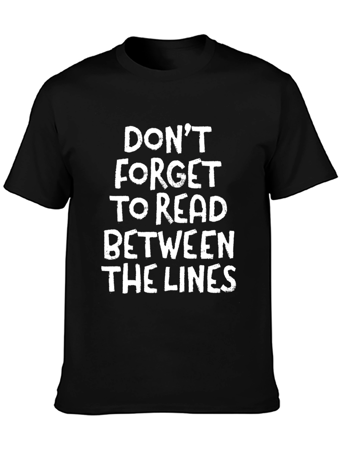 Read Between the Lines Graphic T-Shirt